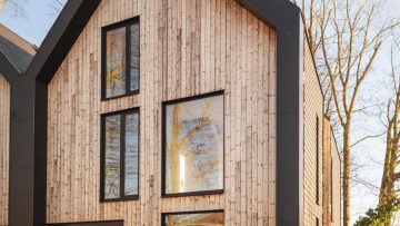 Nordic nest: woningen tussen de bomen